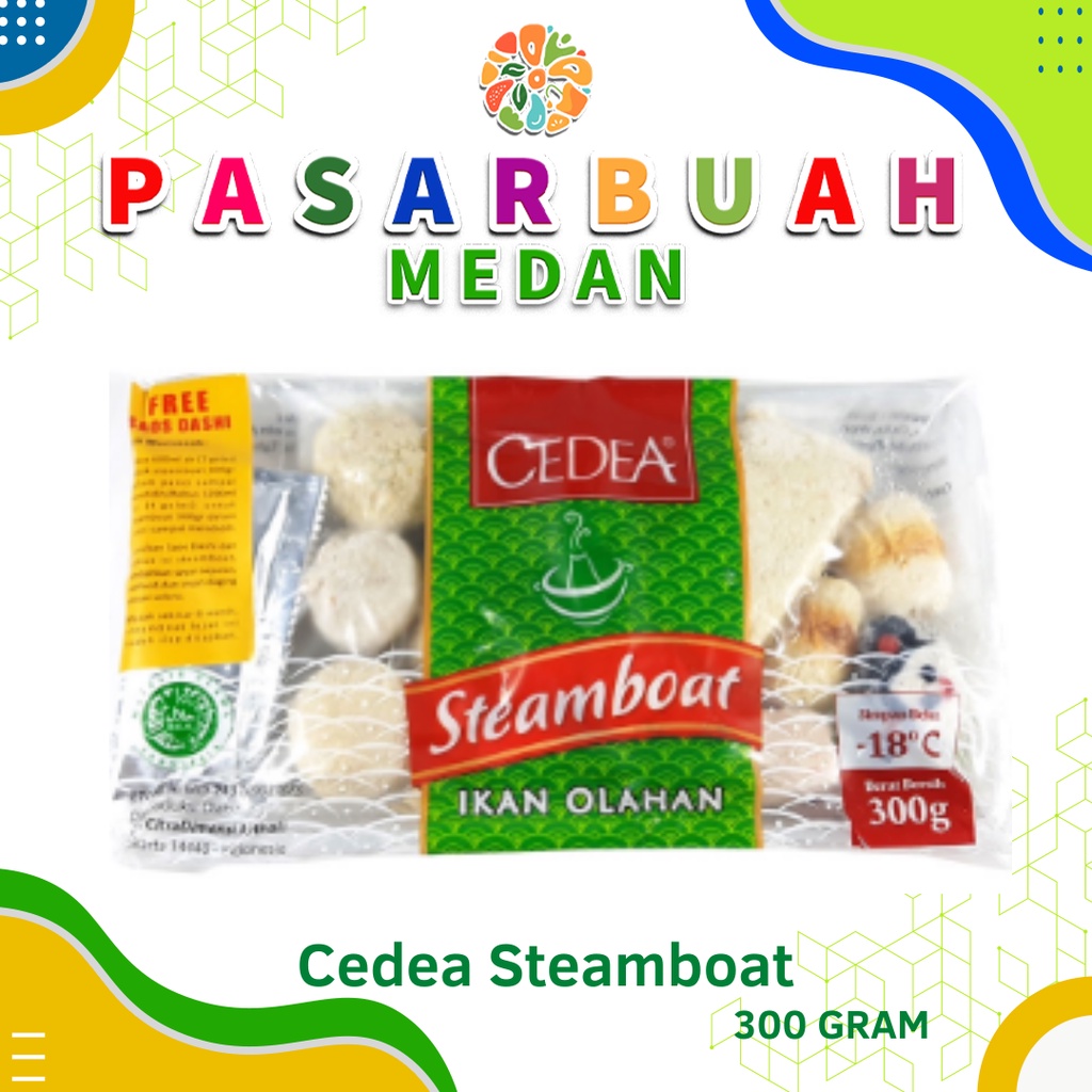 

Distributor Cedea Steamboat / Ikan Olahan 300 Gram - Pasar Buah Medan