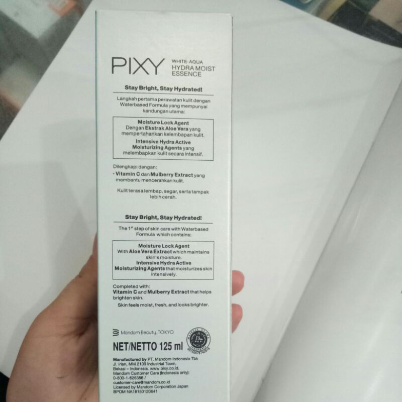 Pixy White Aqua Hydra Moist Essence 125ml