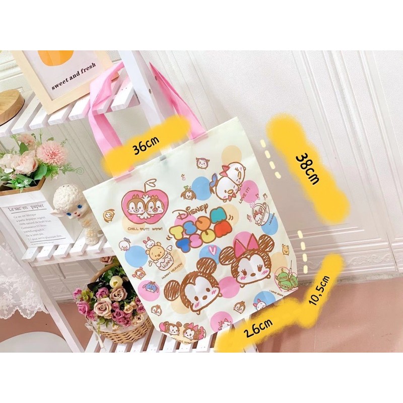 tas lipat belanja sanrio hello kitty melody snoopy TL009 folding shopping bag