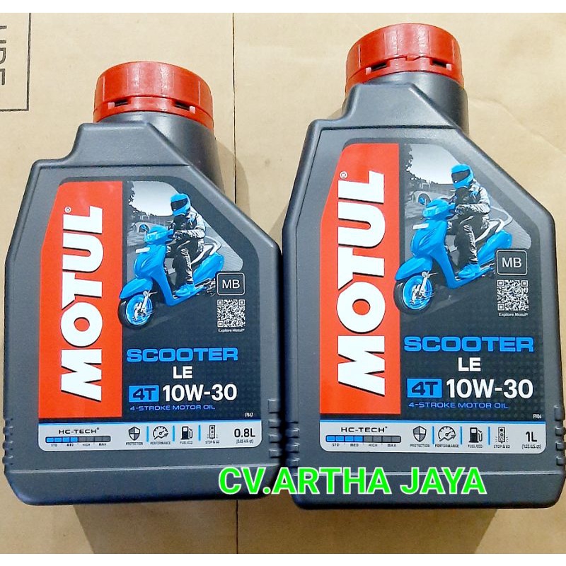 OLI OIL MOTUL SCOOTER MATIC 800ml / 1Liter / 0,8L / 1L ( BEAT / VARIO / SCOOPY / BEAT FI / BEAT ESP 