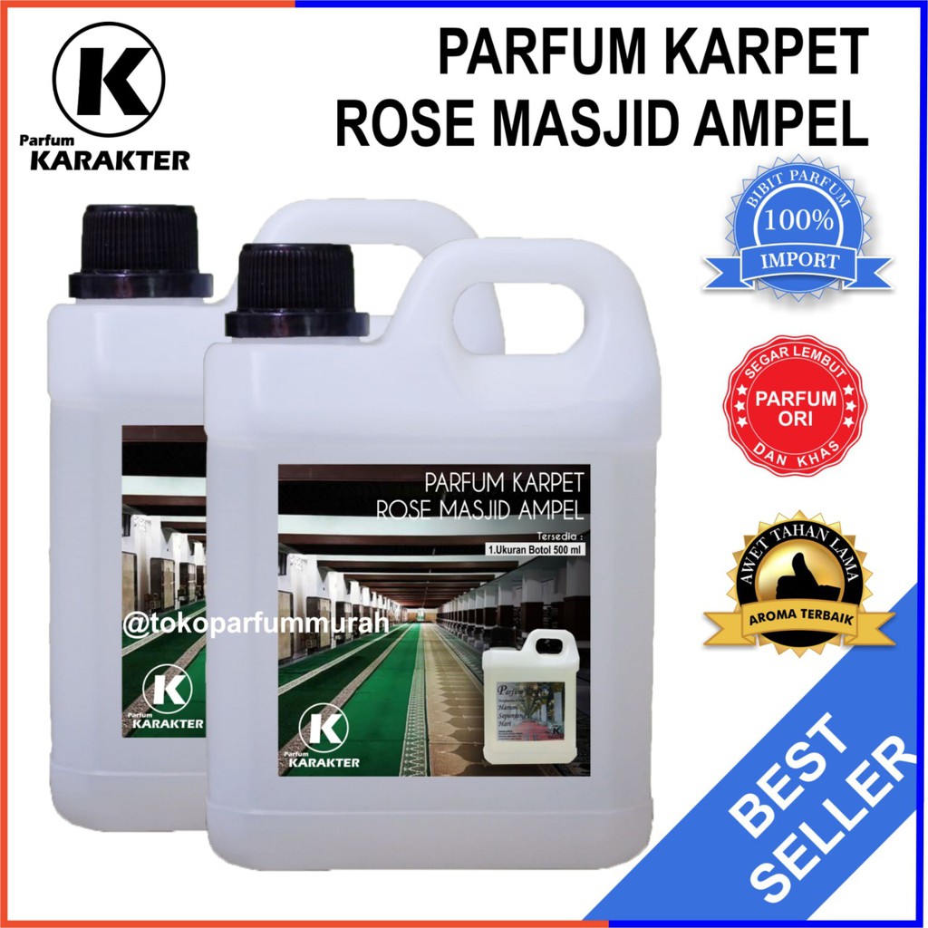 Parfum Karpet Aroma Ampel | Wangi Segar &amp; Tahan Lama | Kemasan Refil 0,5 Liter | Bisa Cod | Terlaris