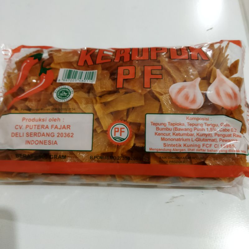 

kerupuk bawang cabai PF 500gr