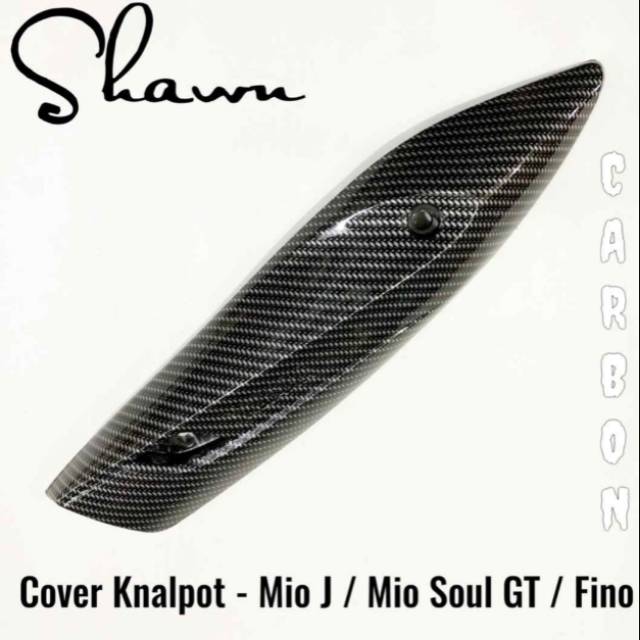 Cover Knalpot Mio J Mio Soul Gt Fino Carbon Shopee Indonesia