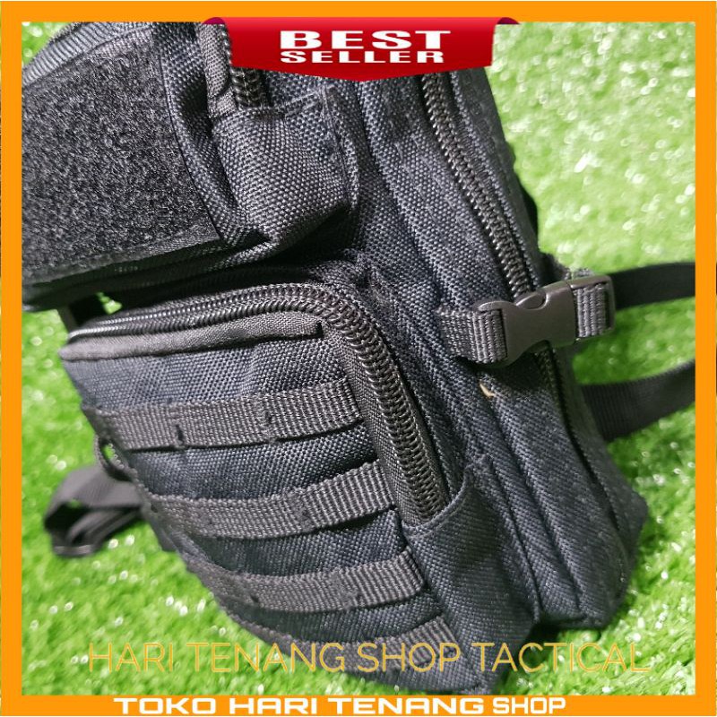 TAS SELEMPANG HP TAS PINGGANG MINI HITAM KODE 231