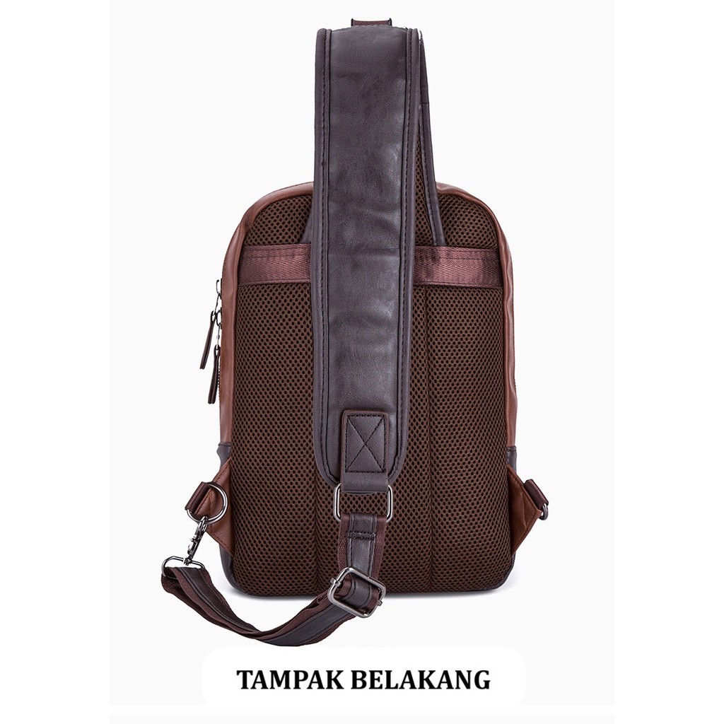 TAS DADA RANSEL PRIA FASHION KOREA TERBARU 2020 KULIT PU