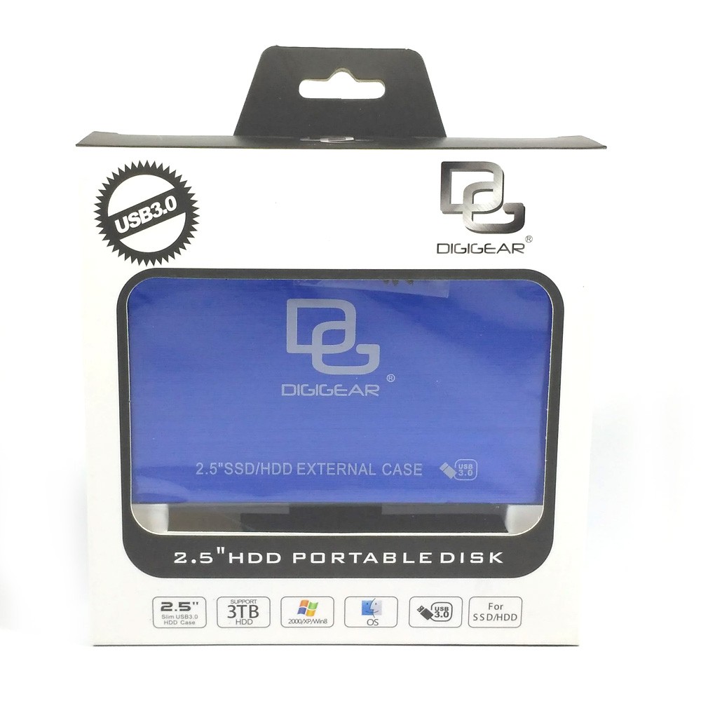 DIGIGEAR SSD/HDD External Case 2.5 USB 3.0