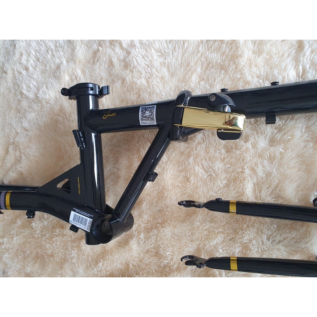 Frame set fnhon Gust Black Gold 20 inch V brake not Blast Storm