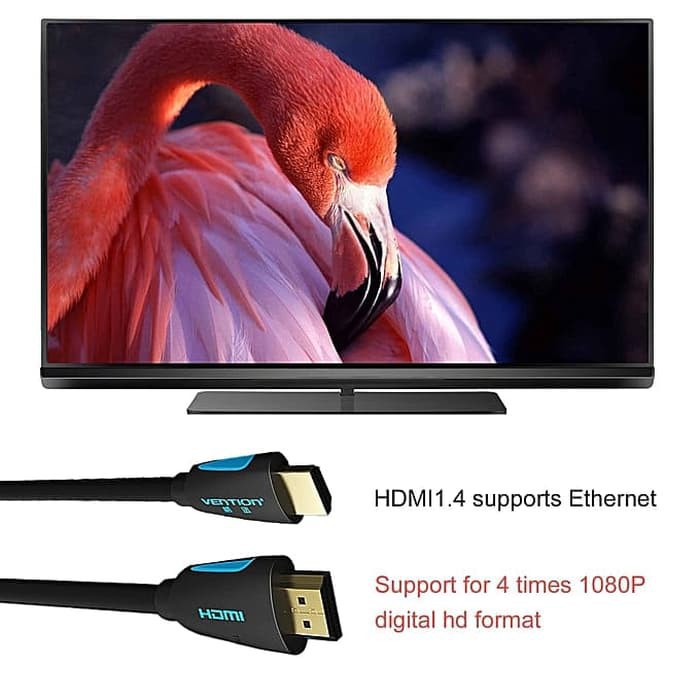 Vention M02 Kabel hdmi male to male 1.5 meter v2.0 Ultra HD 4K