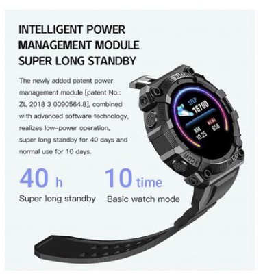 Smartwatch FD68 Jam Tangan Pria Wanita Digital Astronaut Watchface Bluetooth Heart Rate Sport Wtach