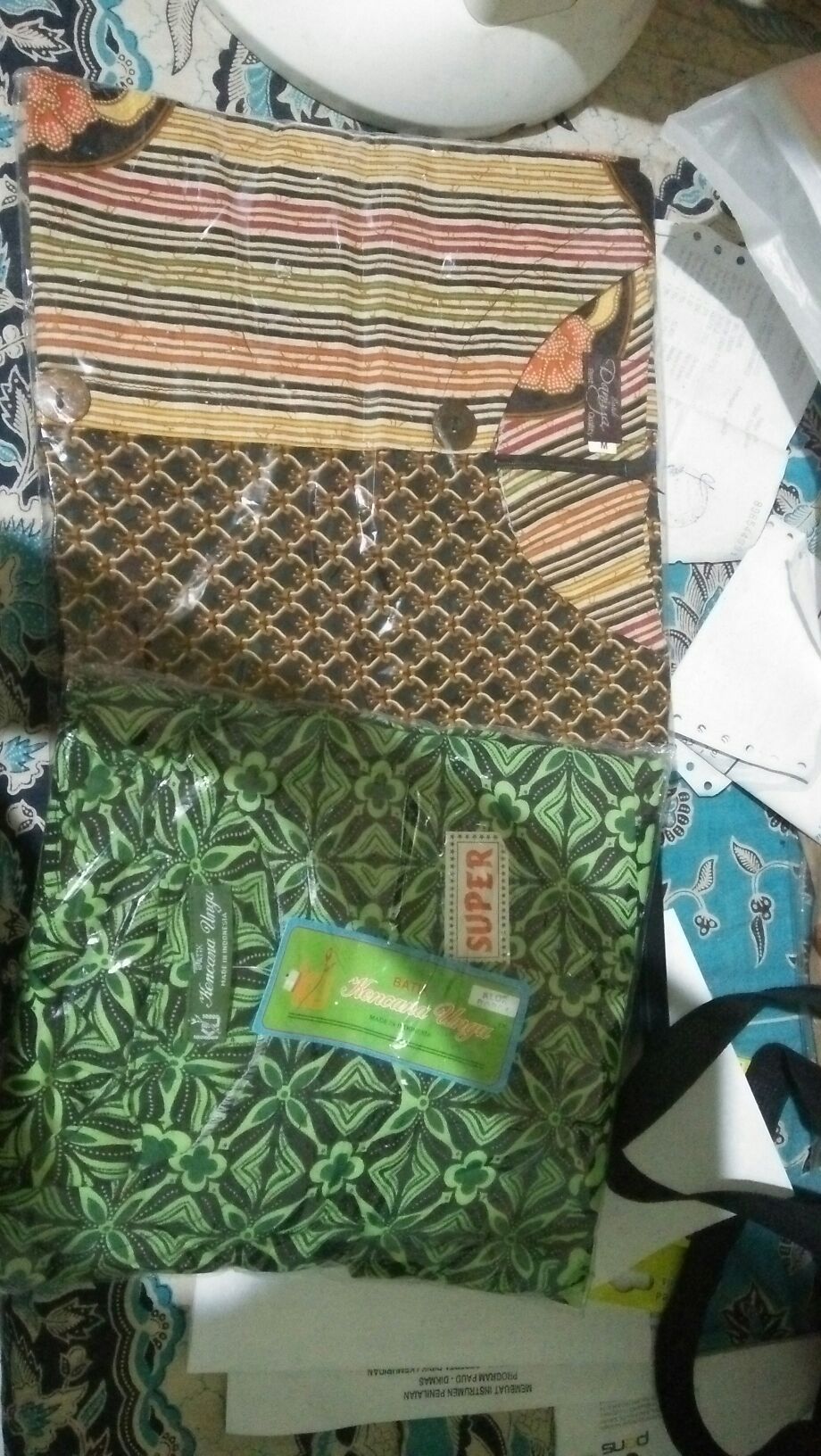 Dress Batik Tunik Tania New Size M, L, Xl