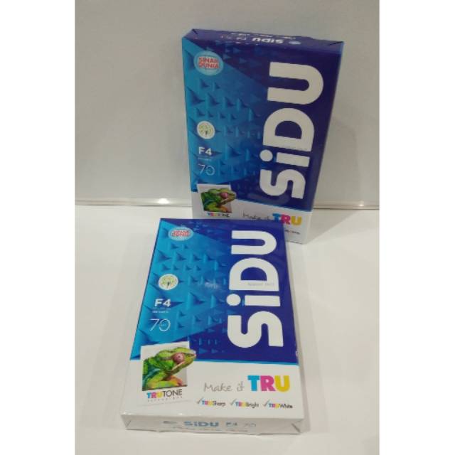 

HVS F4 70 GSM SIDU (putih isi 500 lembar)