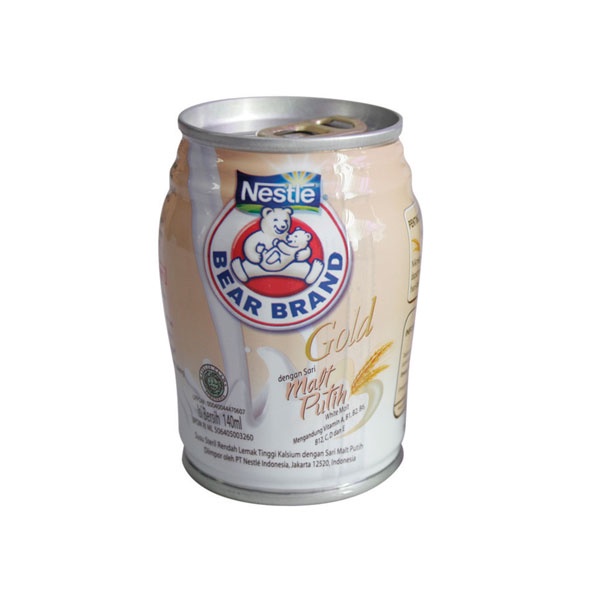 

BEAR BRAND GOLD MALT PUTIH 140 ML