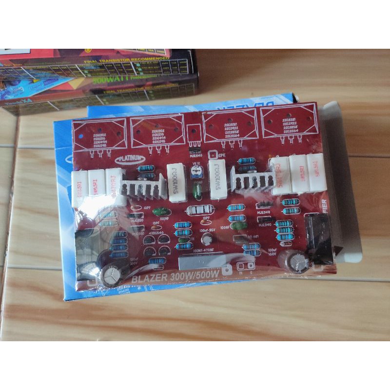 kit blazer 300 - 500 watt platinum