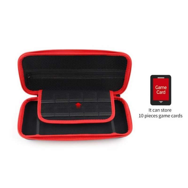 Host Storage Package Tas Pouch Dompet Airfoam Storage Case Dobe Nintendo Switch OLED TNS-1130