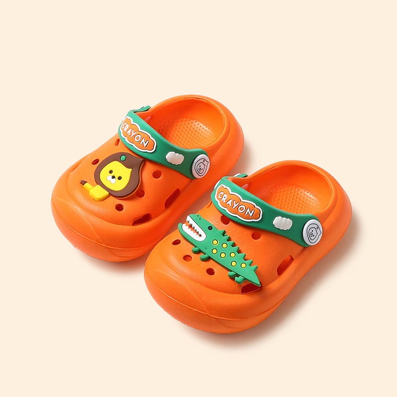 Sandal Anak/ Sandal Slip On Karet Anak/ CR1/ Sandal Anak Motif Hewan