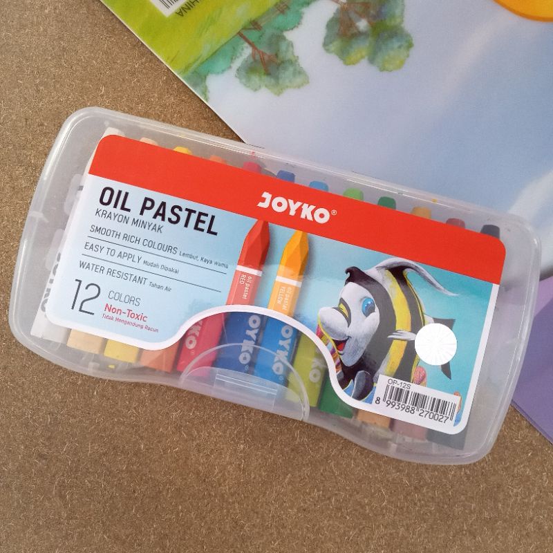 

Crayon/Krayon/Oil Pastel Joyko (Isi 12)