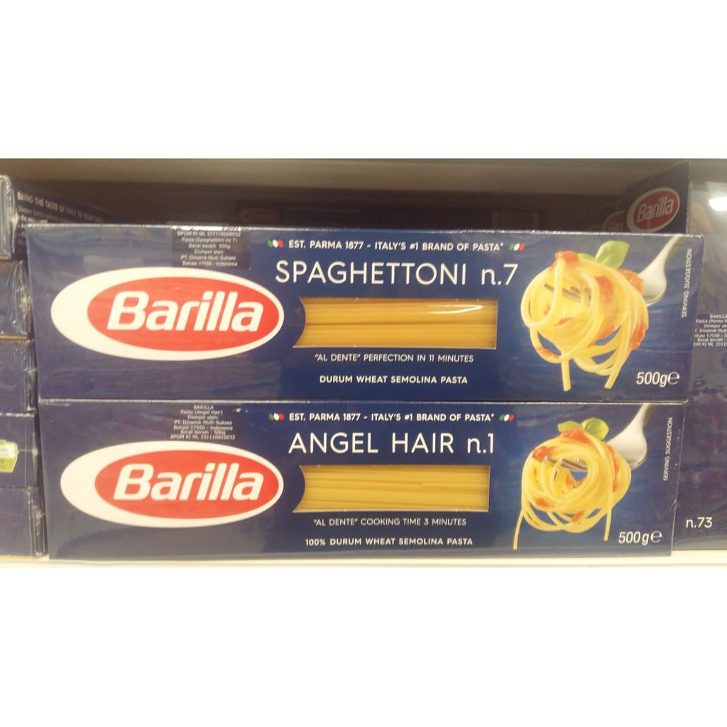 

BARILLA PASTA 500gr