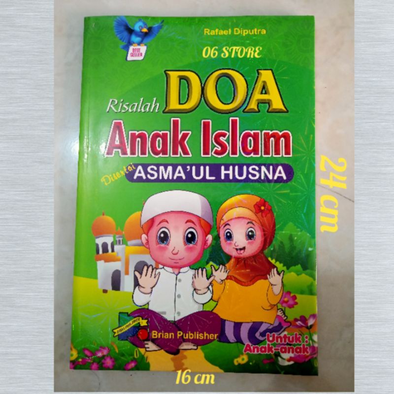 Buku Anak Risalah Doa Anak Islam Bergambar
