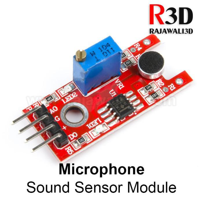 Sensor Suara KY-038 Sound Mic Microphone Module Sensor Arduino