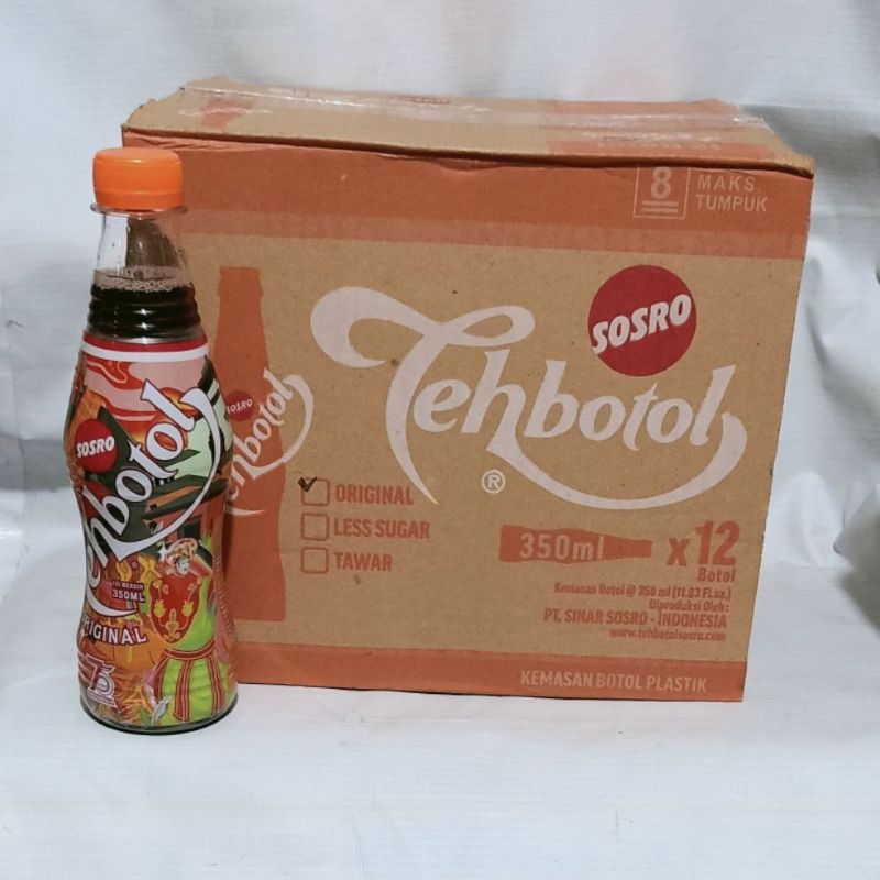 

Sosro Teh Botol [ 350ml /12 pcs/ Kemasan Botol ]