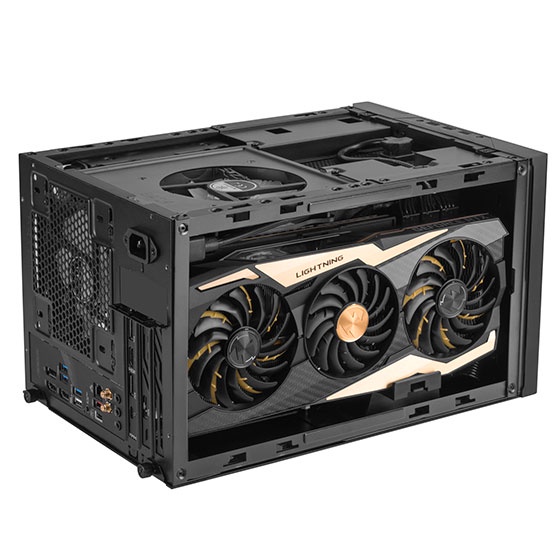 Case Silverstone Sugo SG14 (Mini ITX, Black, Atx Psu) Casing SG 14