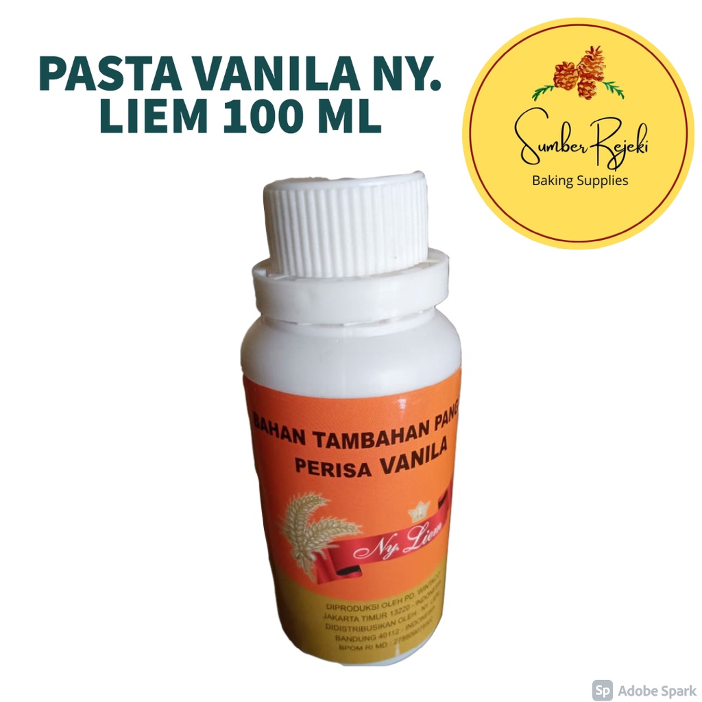 

Pasta Vanilla / Vanila Ny. Liem 100 Ml