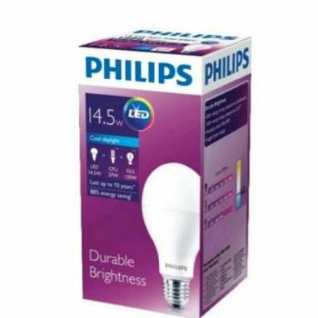 Lampu LED Philips Cool Daylight 14.5 watt / w HARGA SERBU DISKON