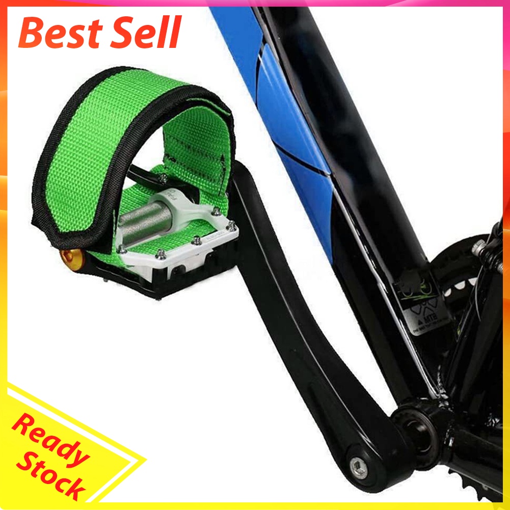 Nylon Bike Fixed Gear Pedal Strap Anti-slip Bicycle Extended Foot Straps