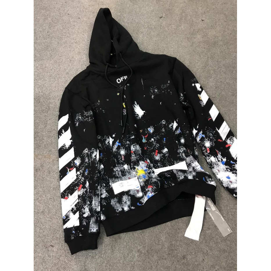 off white galaxy sweatshirt