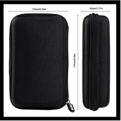 storage bag orico 2.5 inch EVA for hdd ssd harddisk phe-25 - Pouch hardcase flashdisk powerbank card key earphone cable phe25