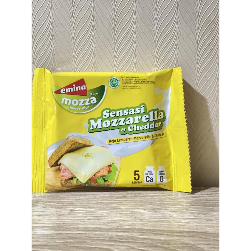 

☝ Emina Slice Mozarella Keju 5 pcs ☞