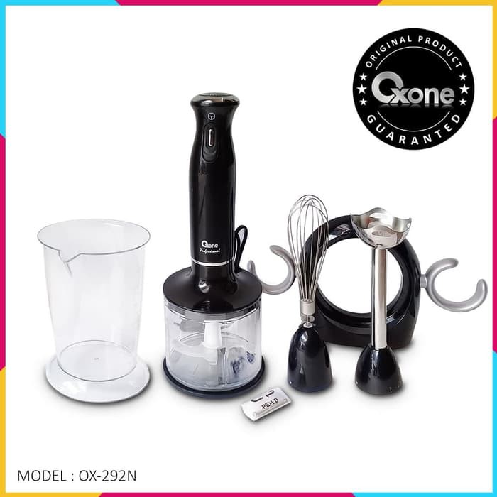 Oxone Ox-292N Professional Hand Blender And Chopper Ox 292N Mixer Chopper 292 Tangan Pemotong Mix