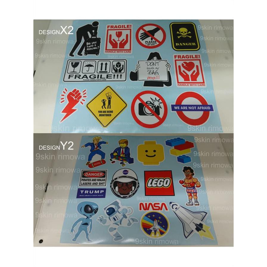 sticker koper rimowa design57 | koper | Travel Bag