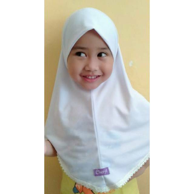 Kerudung anak / kerudung sekolah / kerudung putih anak