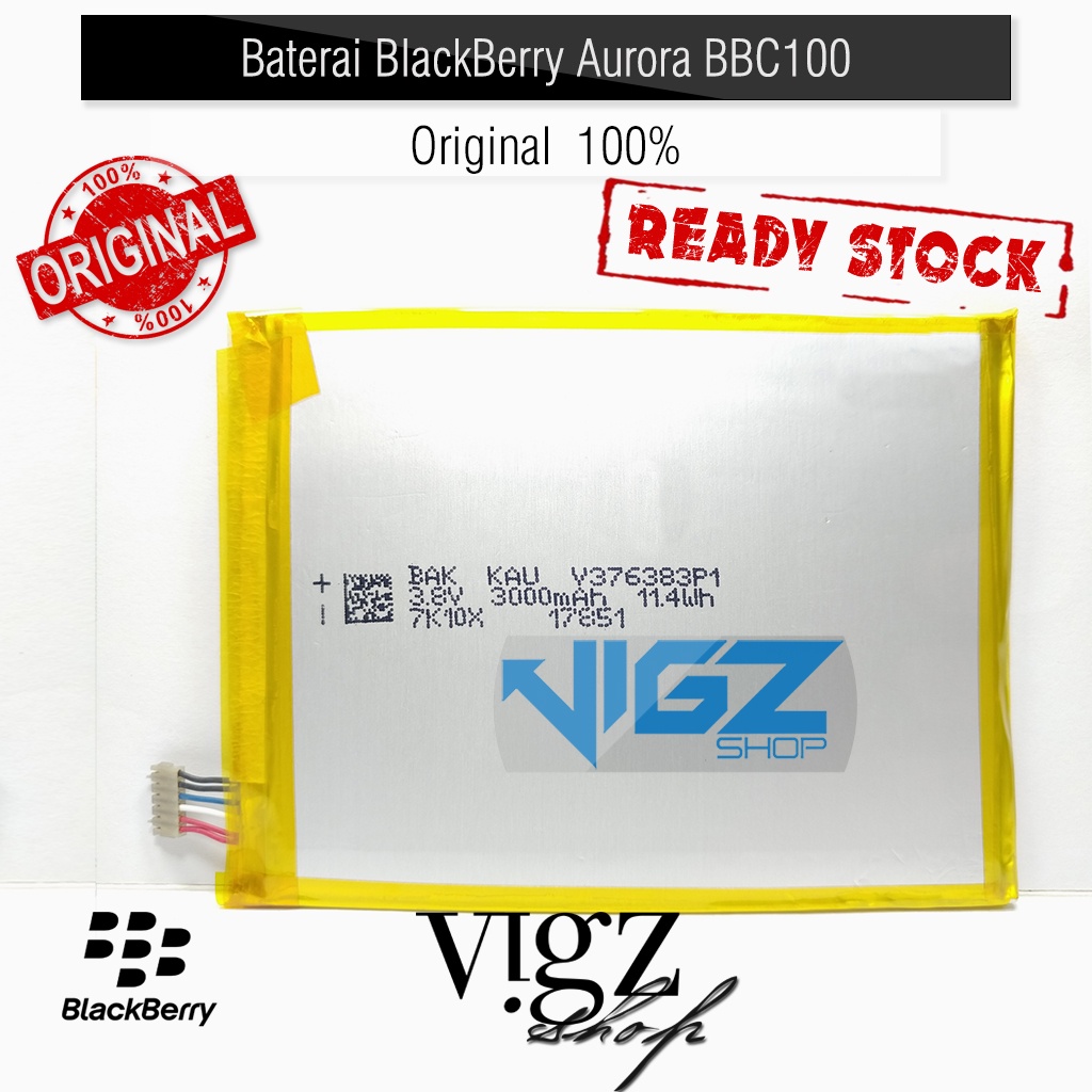 Battery Baterai Batre BlackBerry Aurora BBC100-1 Original 100%