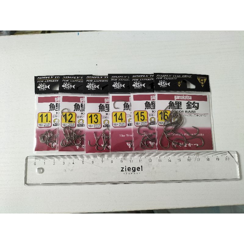 Kail Pancing Gamakatsu Koi Bari (tanpa lubang)