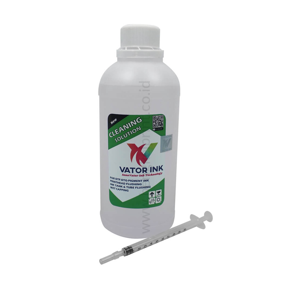 Cleaner vator DTF 500 ML + Suntikan