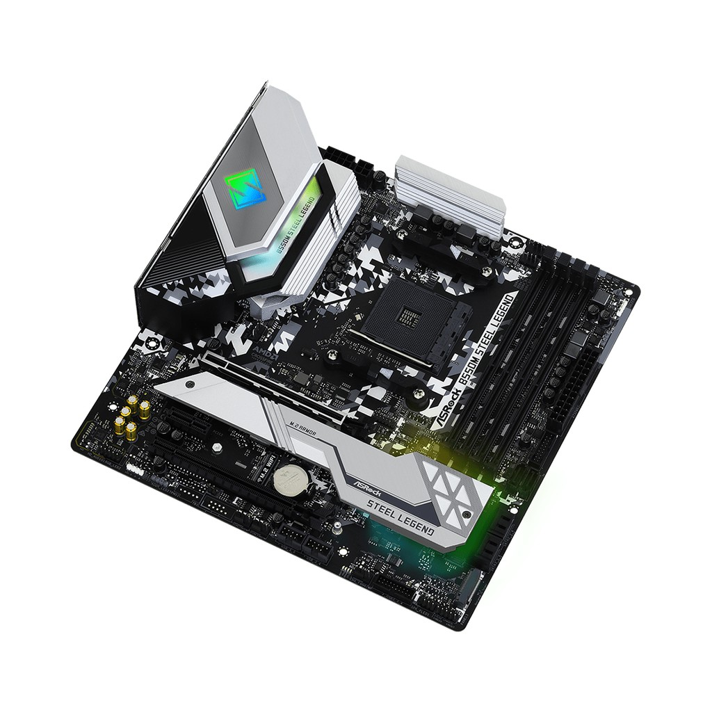 ASROCK B550M STEEL LEGEND AM4 mATX MOTHERBOARD AMD