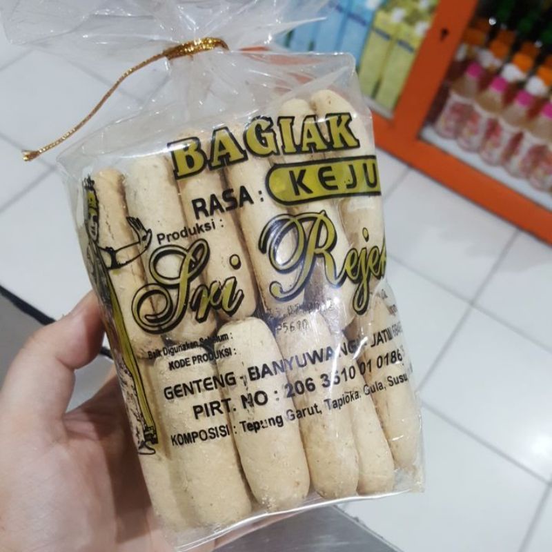 

Kue Bagiak Khas Banyuwangi Sri Rejeki Rasa Keningar Jahe Coklat Wijen Kelapa Kacang susu Keju Nangka