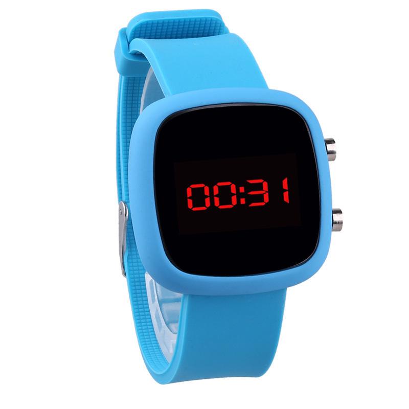 BAJ JAM TANGAN WANITA / PRIA DIGITAL RUBBER LED WATCH IMPORT GROSIR ORIGINAL HIGH QUALITY JF089