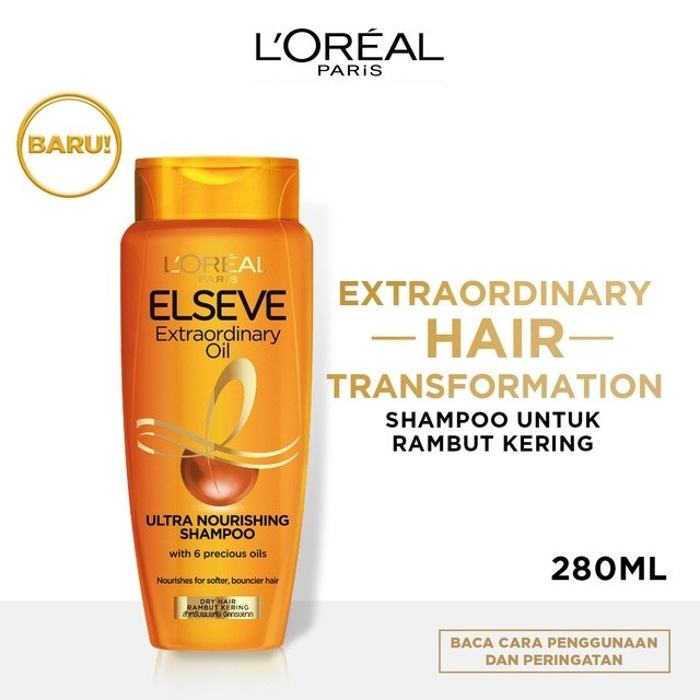 ★ BB ★ L’Oreal Paris Elseve Extraordinary Oil Ultra Nourishment Shampoo - Conditioner | Perawatan Rambut Loreal