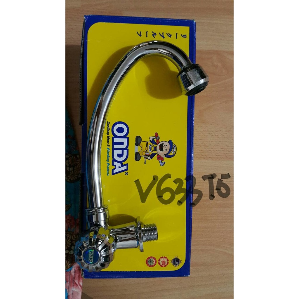 Kran ONDA V 633 TG / kran angsa onda / kran angsa dapur