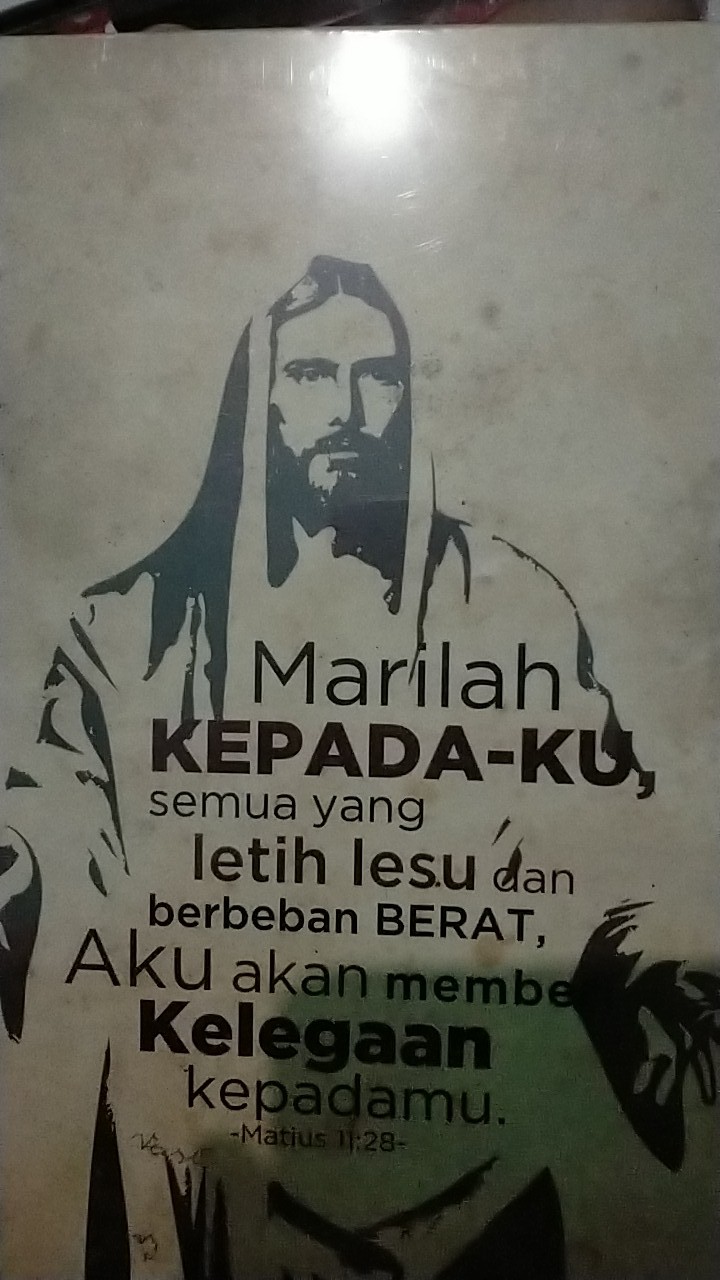 Hiasan Dinding Rohani - Matius 11: 28