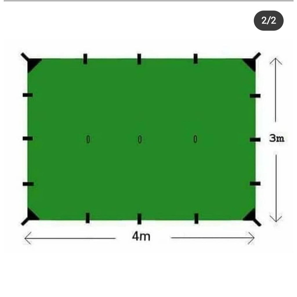 (Bisa Cod ) Flysheet 4x6 / bivak /trap tent/tutup tenda/ flyshet 6x4 meter / flysheet 4x6 waterproof / flysheet 6x4 / flesit 4x6 waterproof /terpal tenda