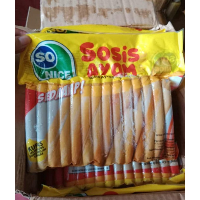 

sonice sosis ayam 250 gr