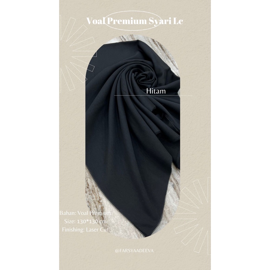 Segiempat Voal Syari Jilbab Voal Paris Premium Lasercut By Adeeva Hijab Segi Empat Voal Jilbab Jumbo Safa Hijab