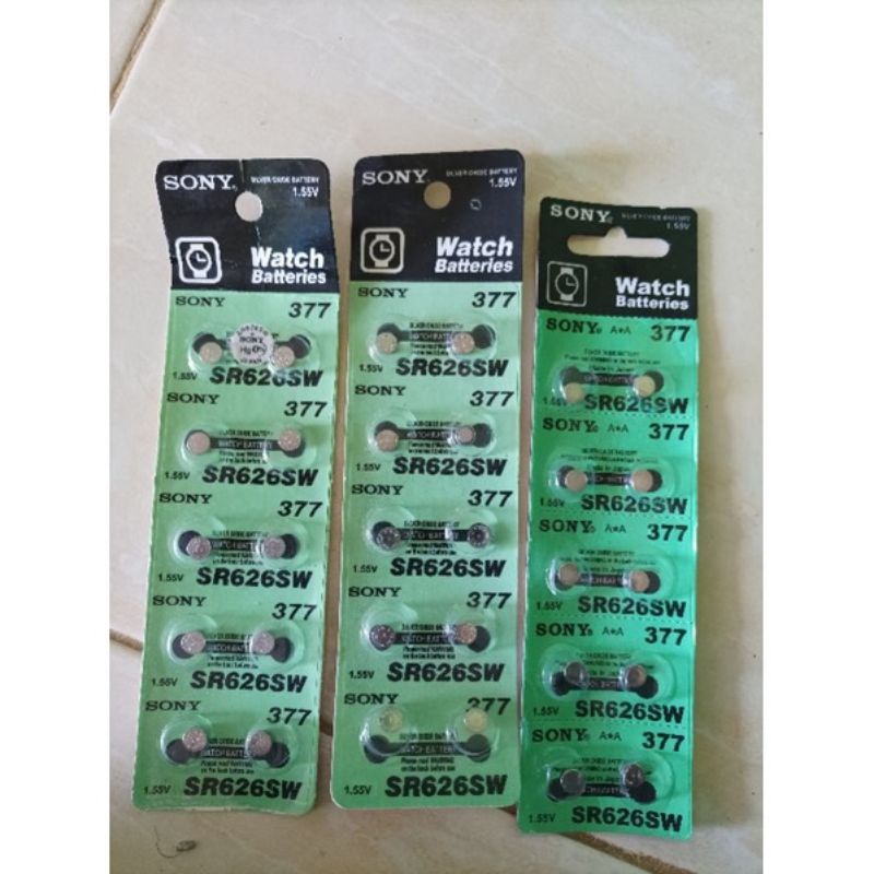 Baterai Jam Tangan Baterai Jam Kecil Baterai Jam 1 Papan