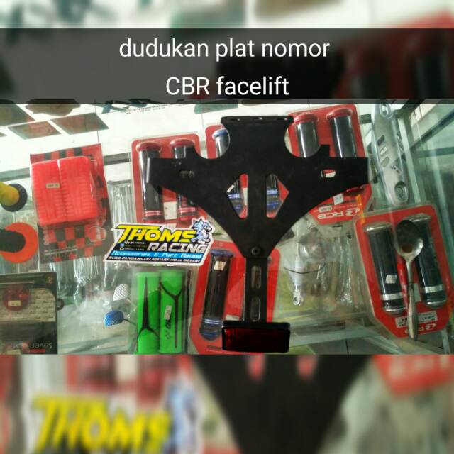 Dudukan plat nomor belakang Honda CBR facelift