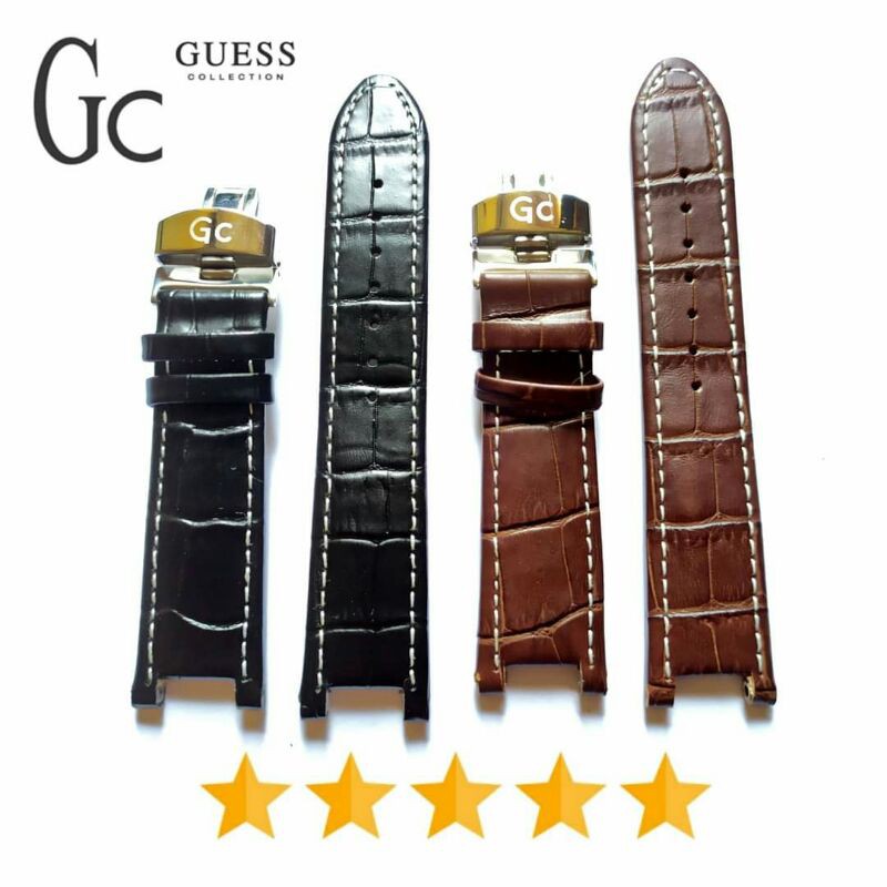 STRAP TALI JAM GC GUESS LEATHER KULIT TALIJAM