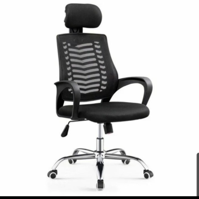 Kursi Kantor Jaring KK053 / Kursi Jaring Headrest / Kursi Kerja Jaring